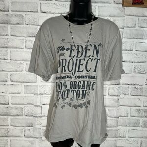 Eden Project Organic Cotton Tee Tshirt Top Size XXL